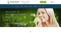 Desktop Screenshot of hazelwood-dental.com